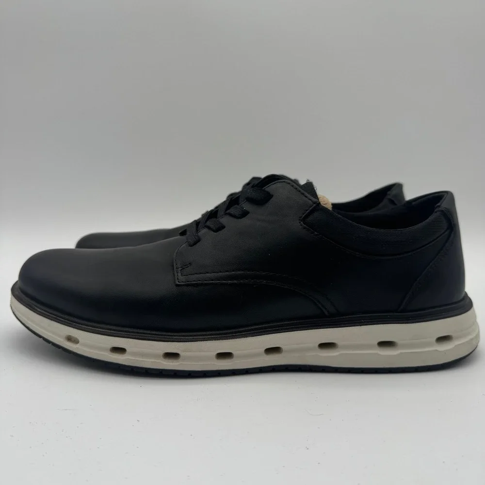 Lands' End Men's Size 11 Black‎ Sport Oxford Casual Shoes